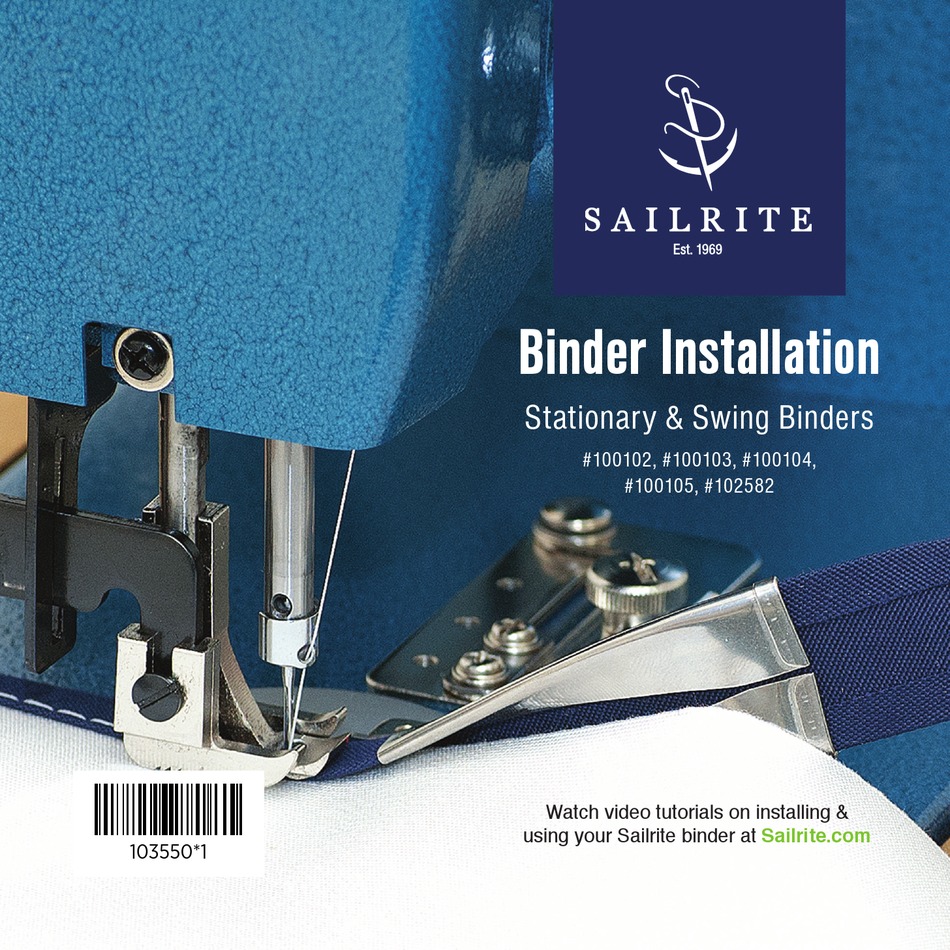 SAILRITE 100102 INSTALLATION INSTRUCTIONS Pdf Download ManualsLib