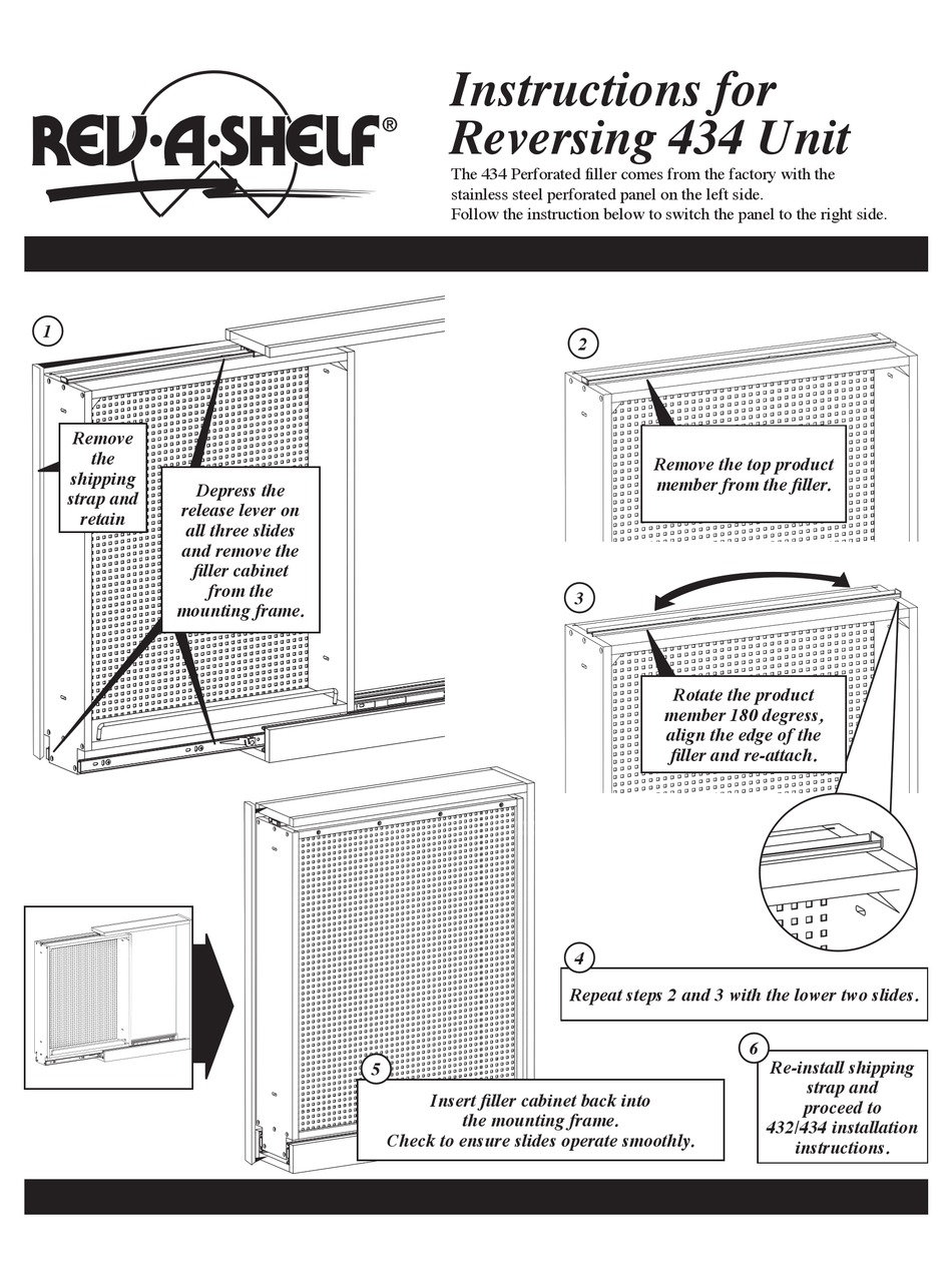 rev a shelf adjustment