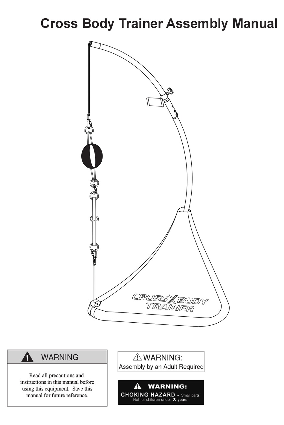 NEXERSYS CROSS BODY TRAINER ASSEMBLY MANUAL Pdf Download ManualsLib