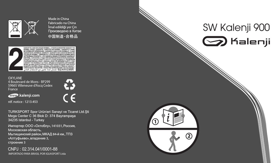 kalenji watch instruction manual