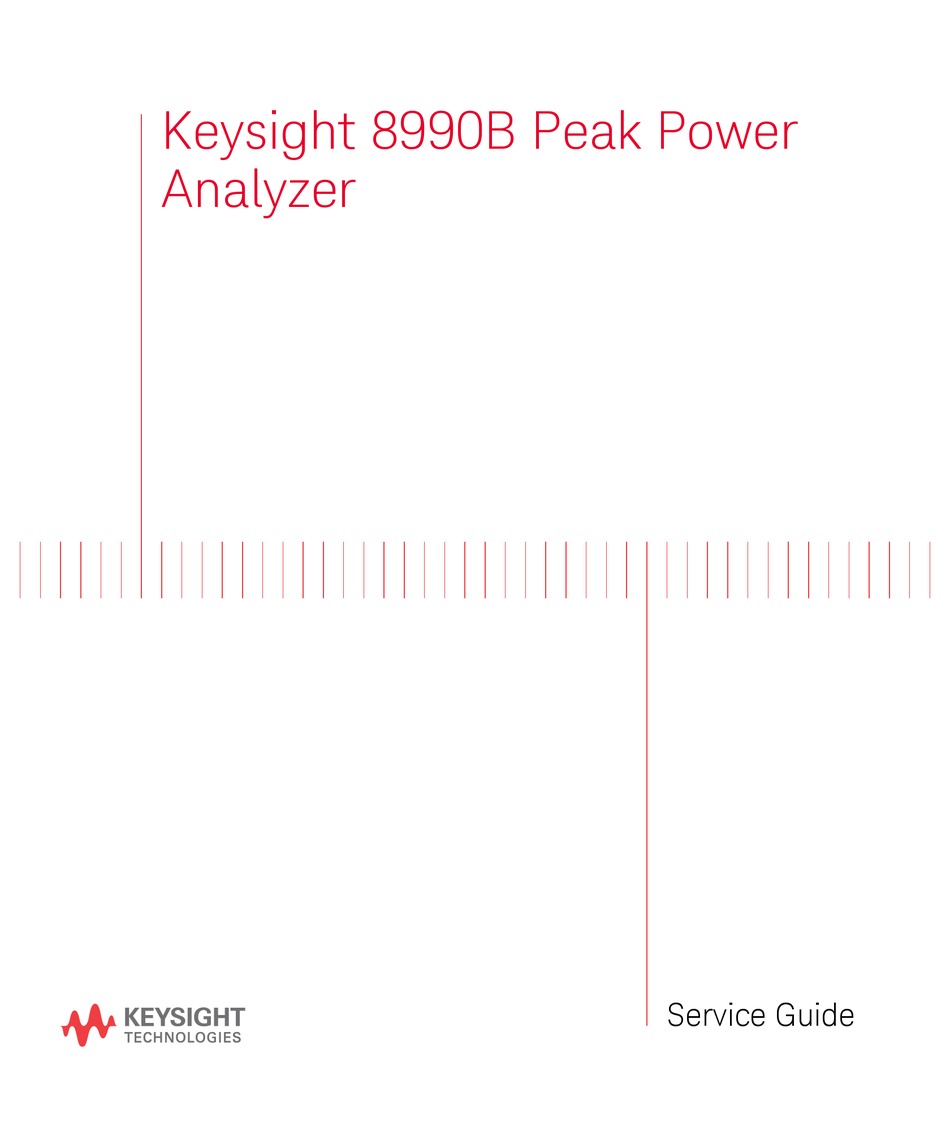KEYSIGHT 8990B SERVICE MANUAL Pdf Download ManualsLib