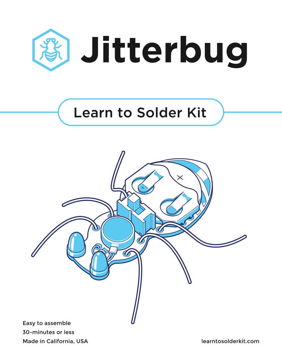 LEARN TO SOLDER KIT JITTERBUG MANUAL Pdf Download ManualsLib