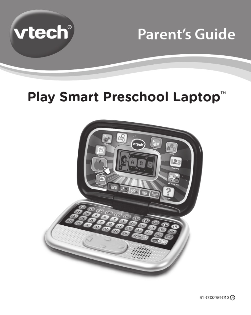 VTECH PLAY SMART PRESCHOOL LAPTOP PARENTS' MANUAL Pdf Download | ManualsLib