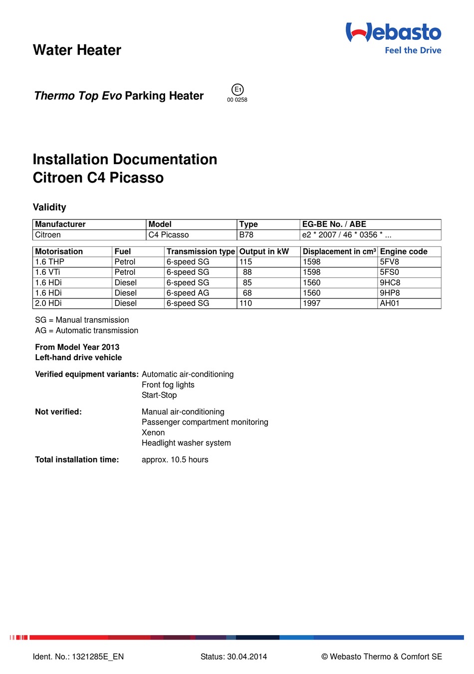 WEBASTO THERMO TOP EVO INSTALLATION DOCUMENTATION Pdf Download ManualsLib WEBASTO THERMO TOP EVO INSTALLATION DOCUMENTATION Pdf Download ManualsLib