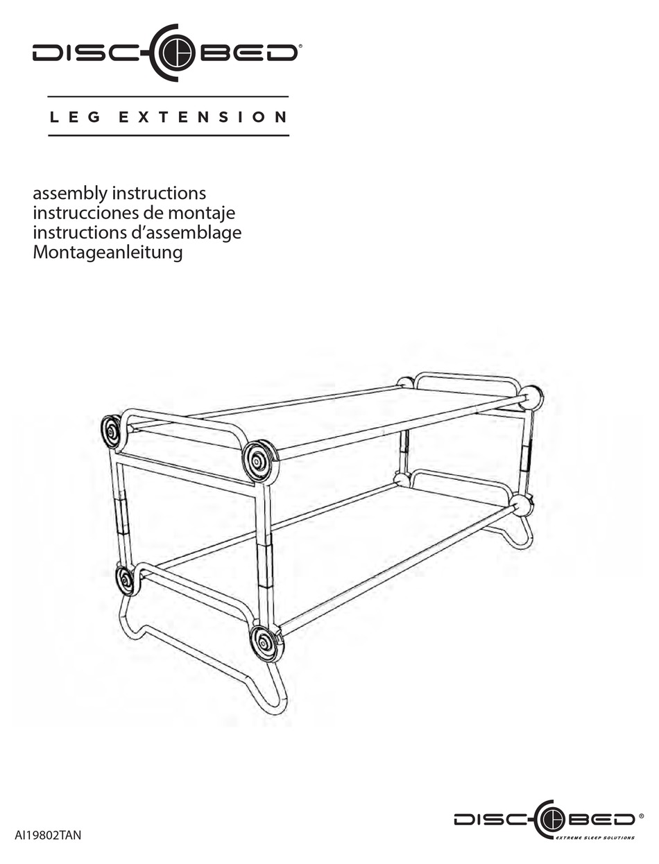disc o bed leg extensions