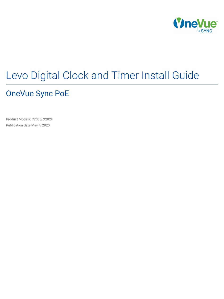 72MHz Digital Code Blue Timer - Levo Series