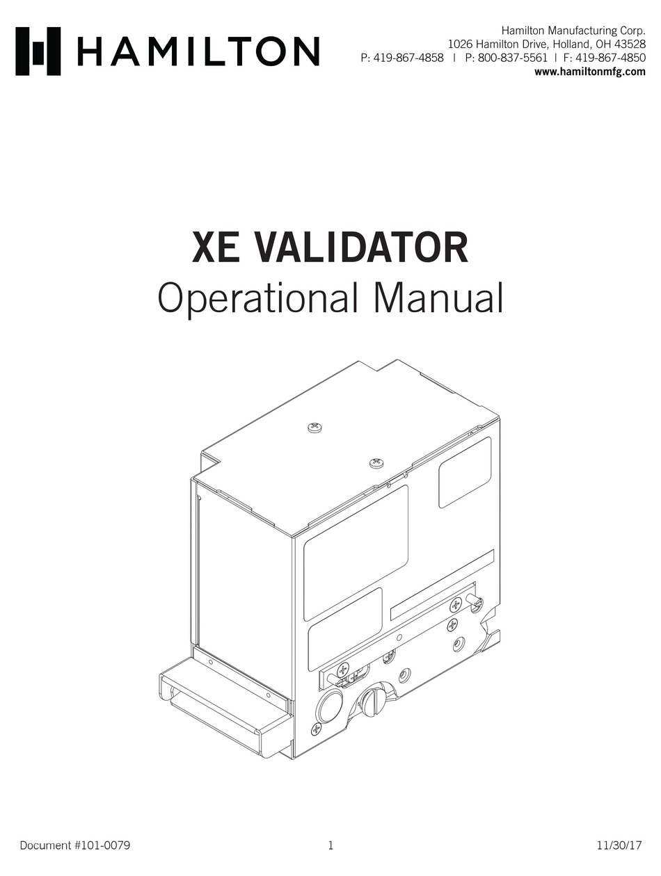 HAMILTON XE OPERATIONAL MANUAL Pdf Download ManualsLib