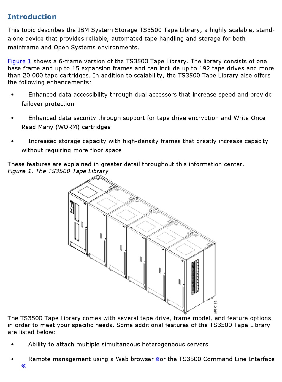 IBM TS3500 MANUAL Pdf Download ManualsLib