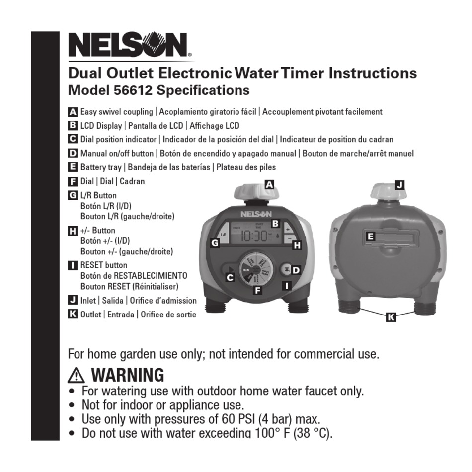 NELSON 56612 INSTRUCTIONS MANUAL Pdf Download ManualsLib