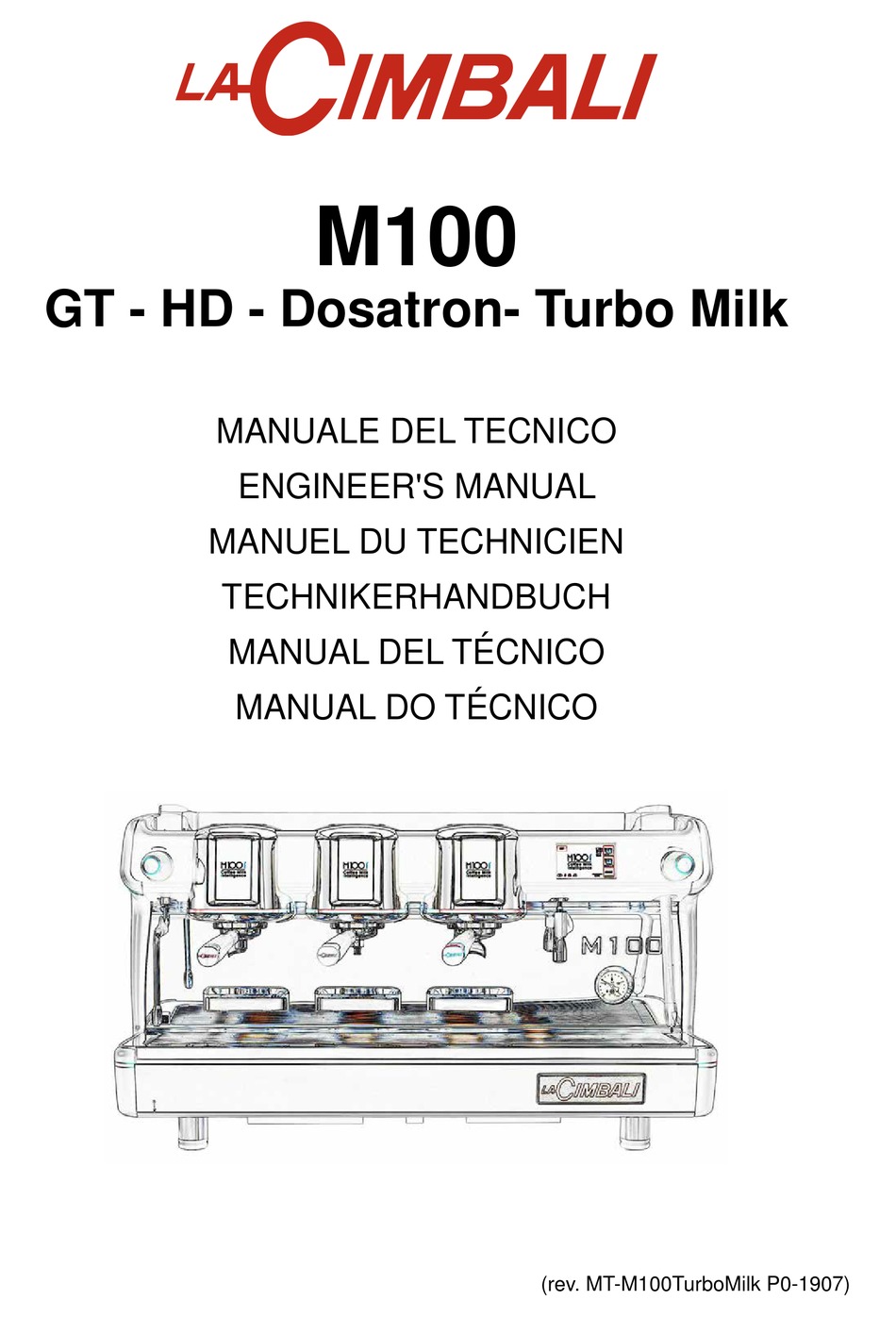 la cimbali m2 troubleshooting