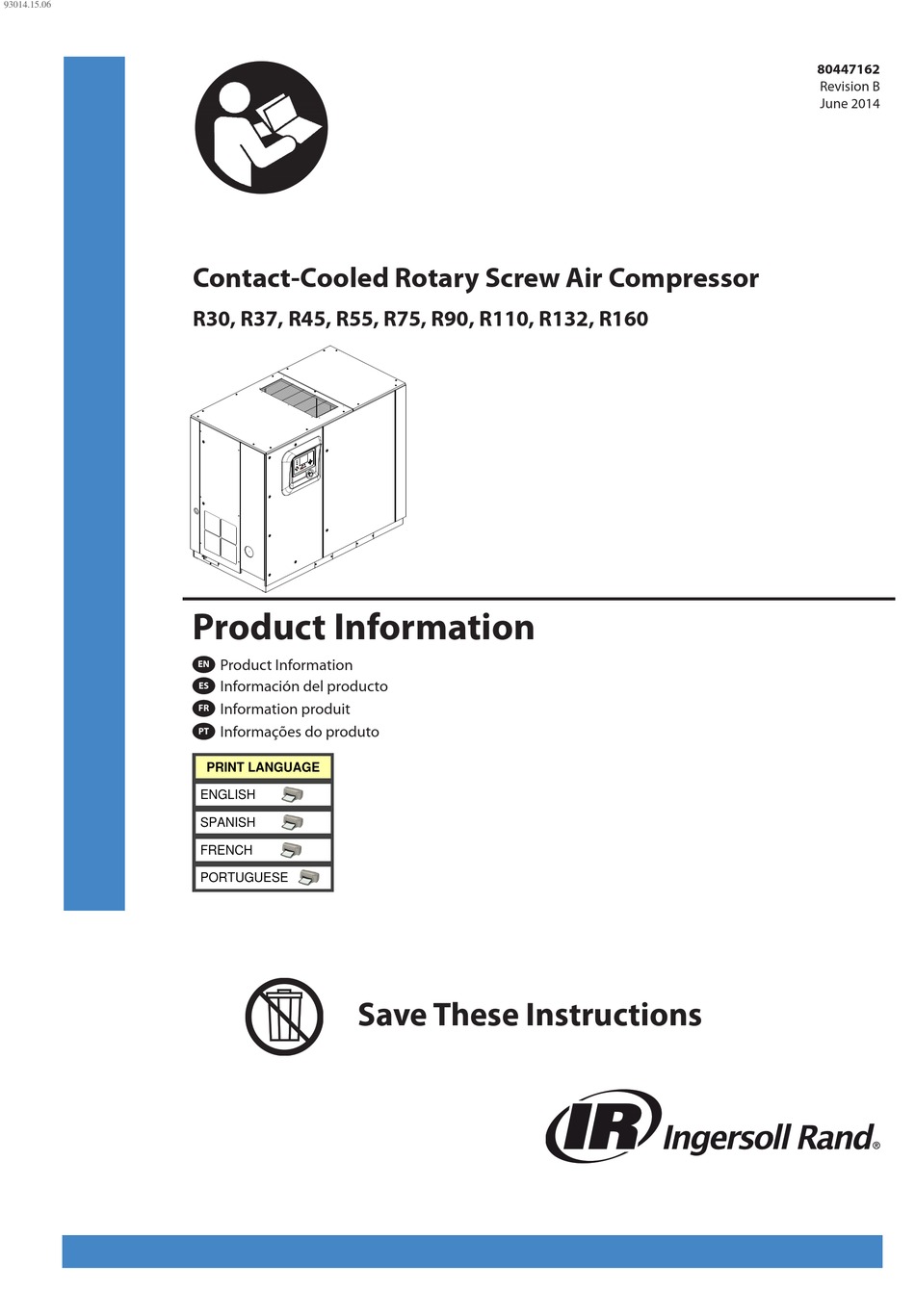 INGERSOLLRAND R30 MANUAL Pdf Download ManualsLib