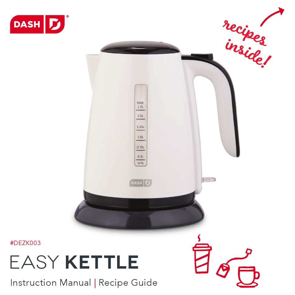 Dash EASY KETTLE DEZK003 User Manual