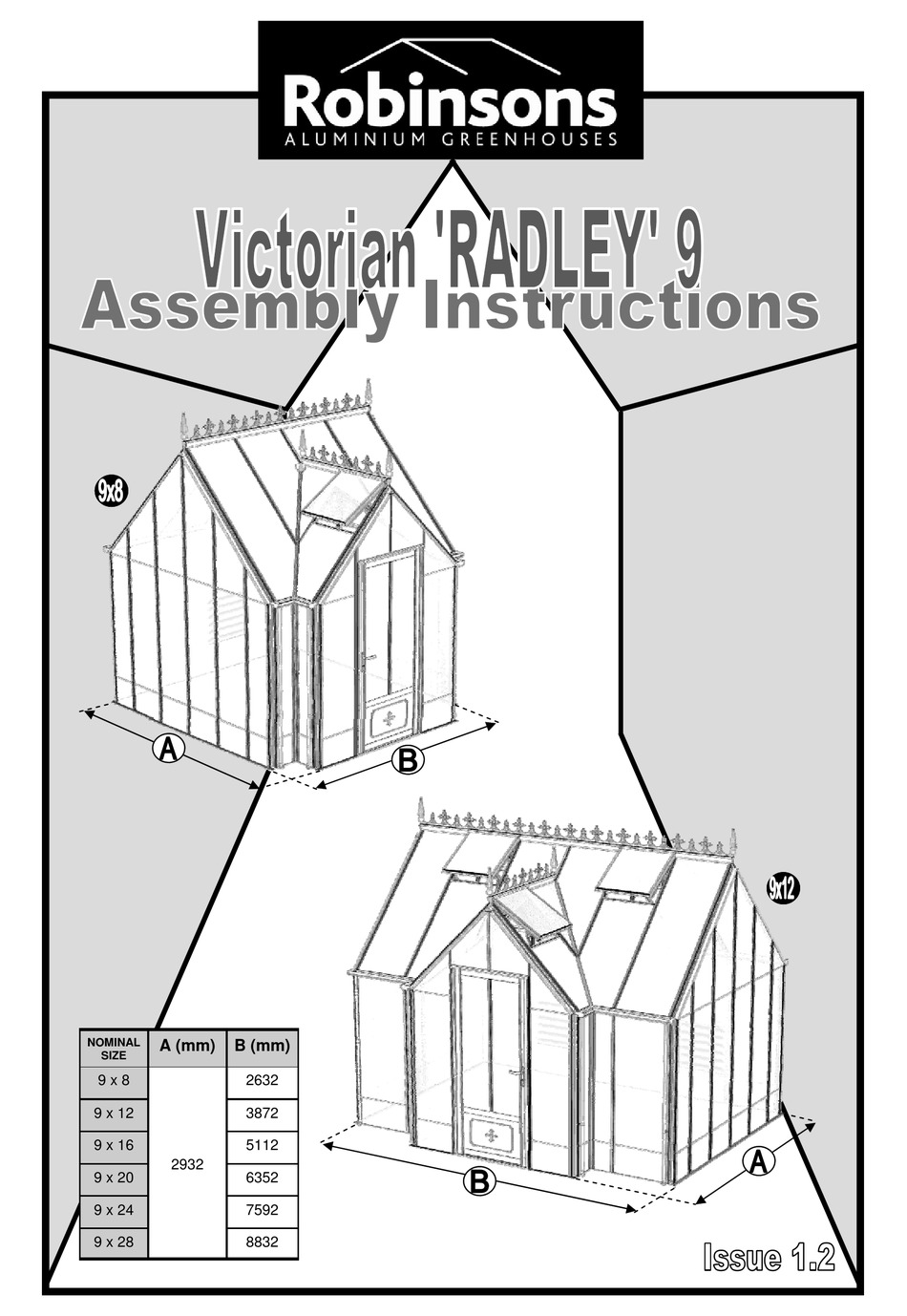 ROBINSONS RADLEY SERIES ASSEMBLY INSTRUCTIONS MANUAL Pdf Download