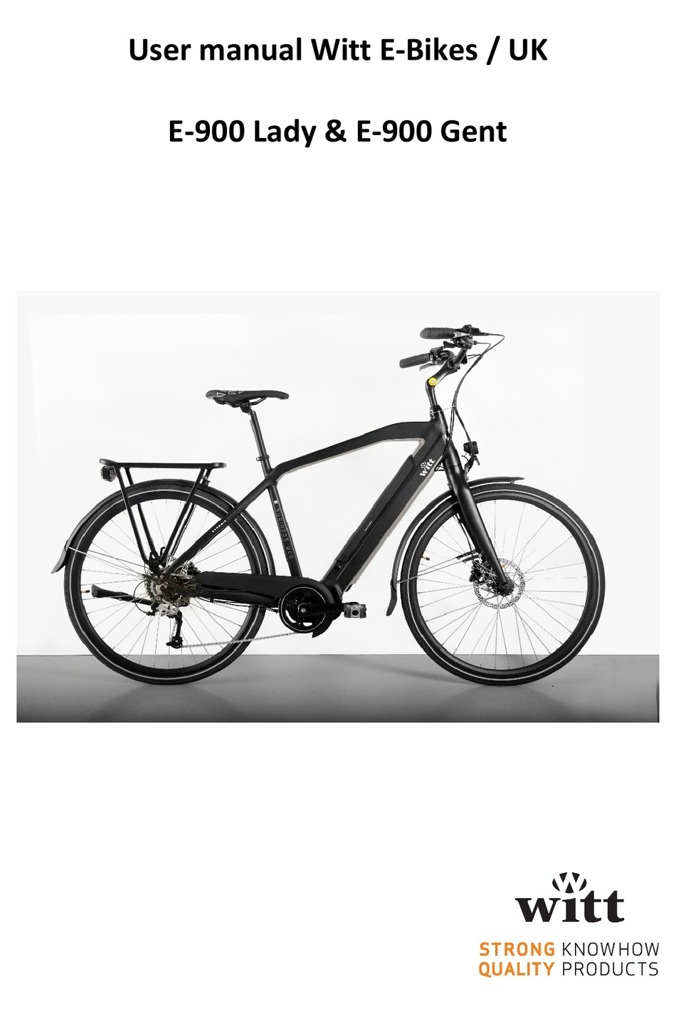 witt electric bikes