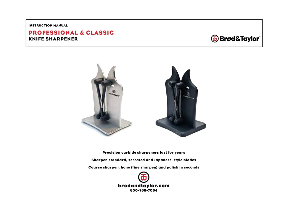 Brod & Taylor Manual Knife Sharpener