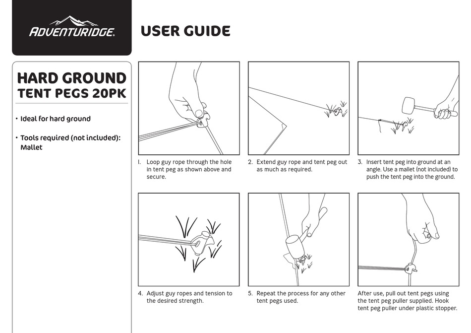 ADVENTURIDGE 20PK USER MANUAL Pdf Download ManualsLib
