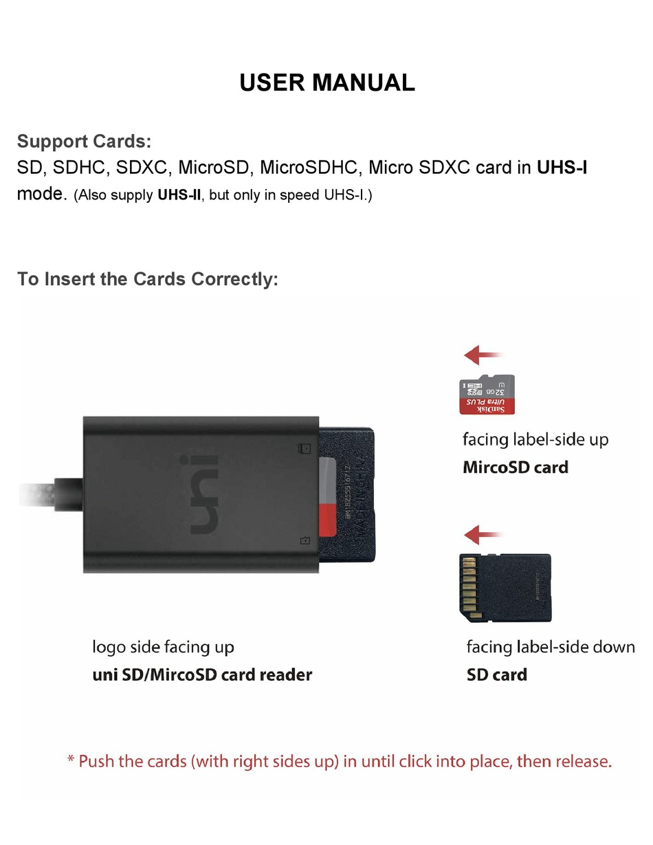 uni sd card reader not working uni sd card reader not working