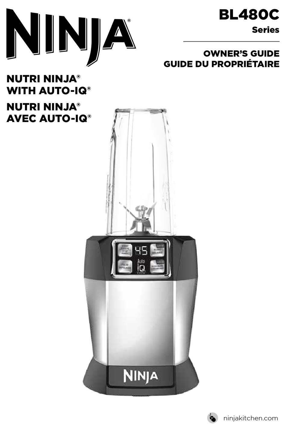 NINJA NUTRI BL480C SERIES OWNER'S MANUAL Pdf Download ManualsLib