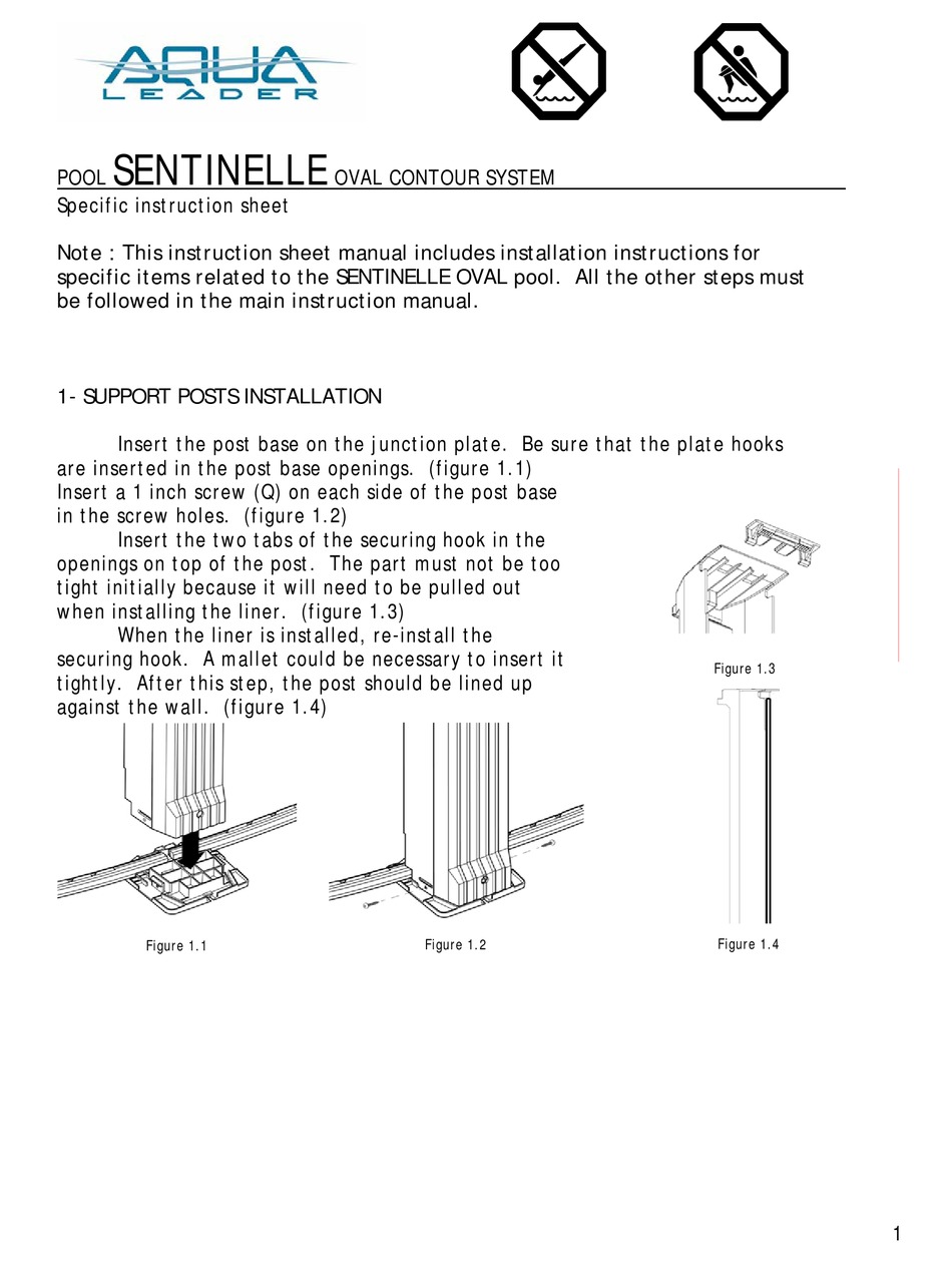 Aqua Leader Installation Manual