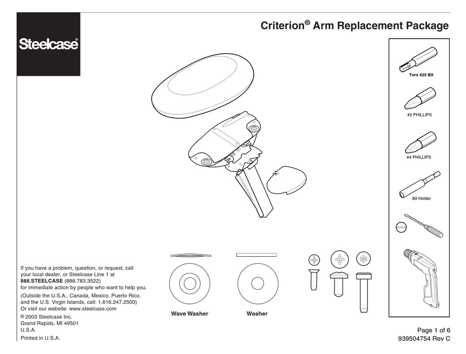 STEELCASE CRITERION MANUAL Pdf Download ManualsLib