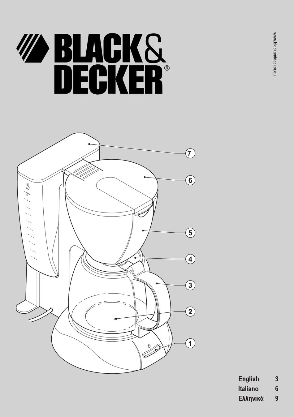 BLACK & DECKER DCM16 USE AND CARE BOOK MANUAL Pdf Download