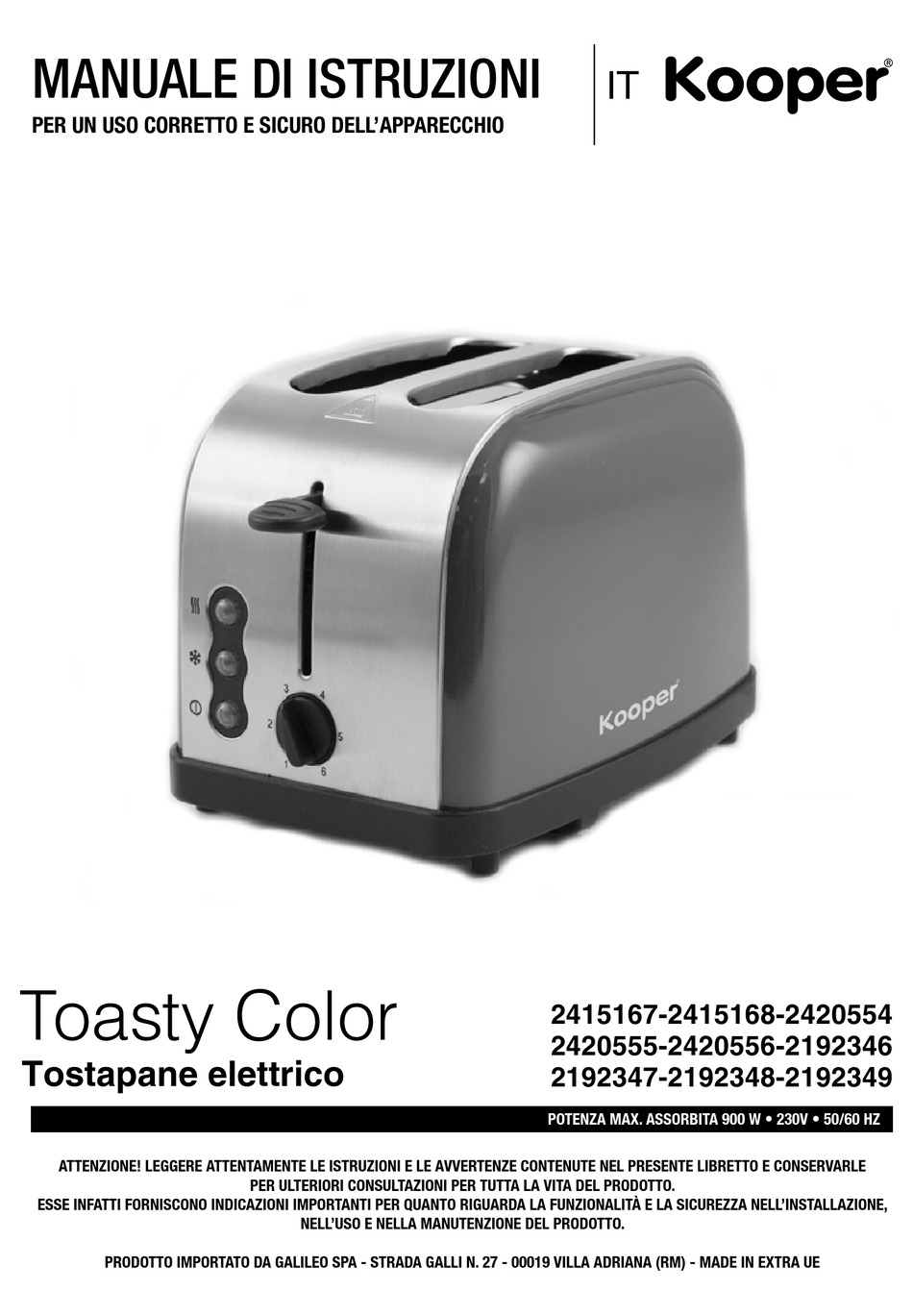 KOOPER 2415167 USER INSTRUCTIONS Pdf Download ManualsLib