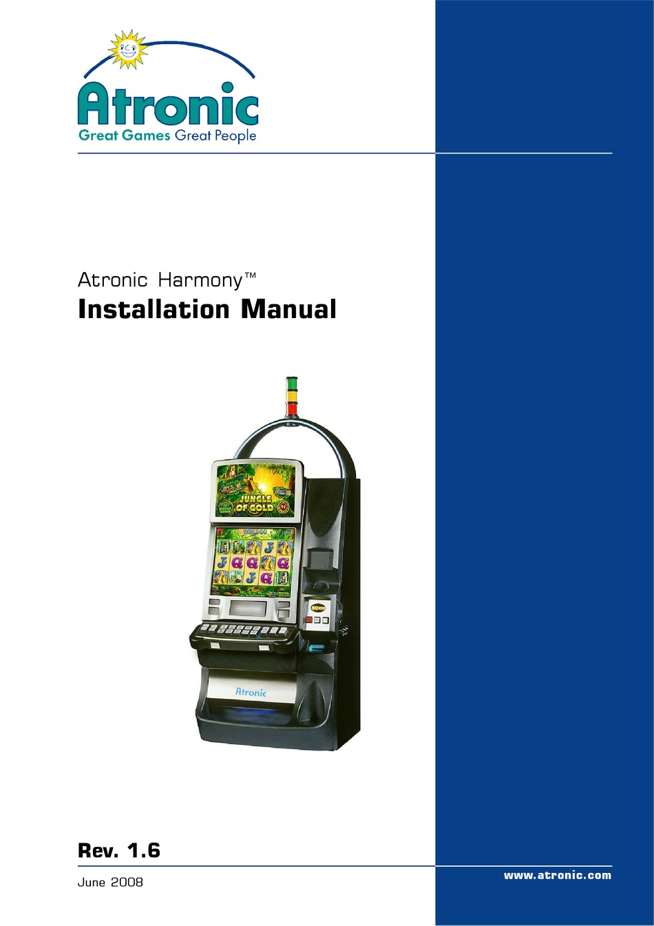 ATRONIC HARMONY INSTALLATION MANUAL Pdf Download ManualsLib