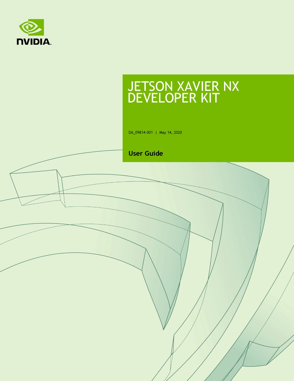 NVIDIA JETSON XAVIER NX USER MANUAL Pdf Download | ManualsLib