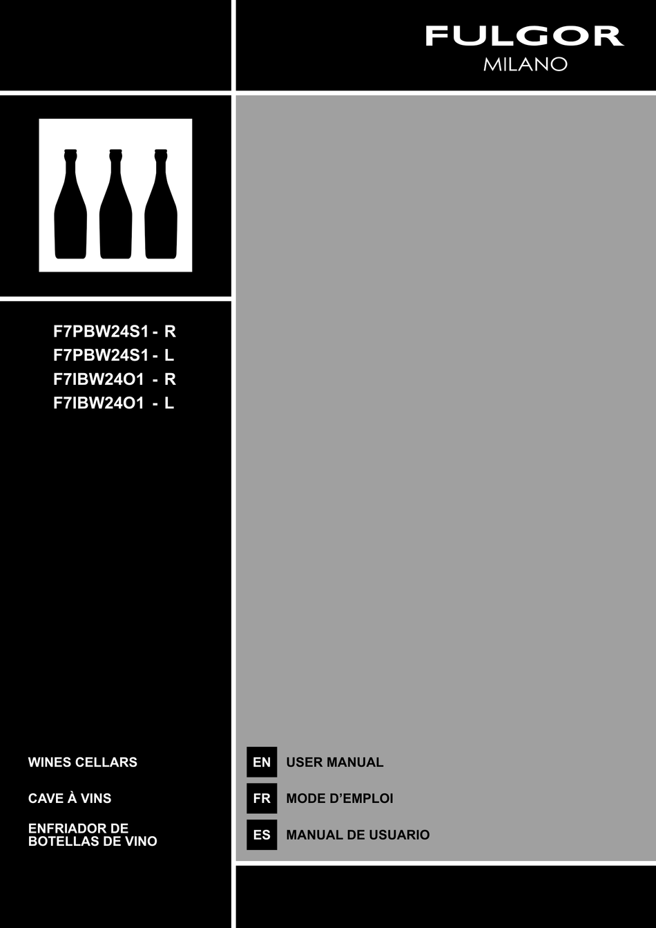 FULGOR MILANO F7PBW24S1 R USER MANUAL Pdf Download ManualsLib FULGOR MILANO F7PBW24S1 R USER MANUAL Pdf Download ManualsLib