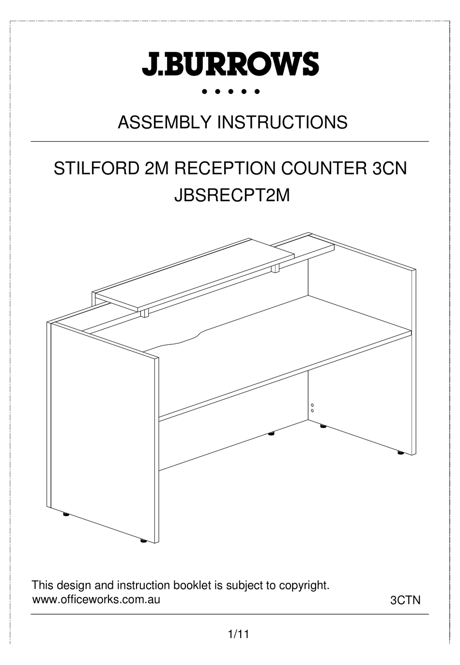 stilford reception counter