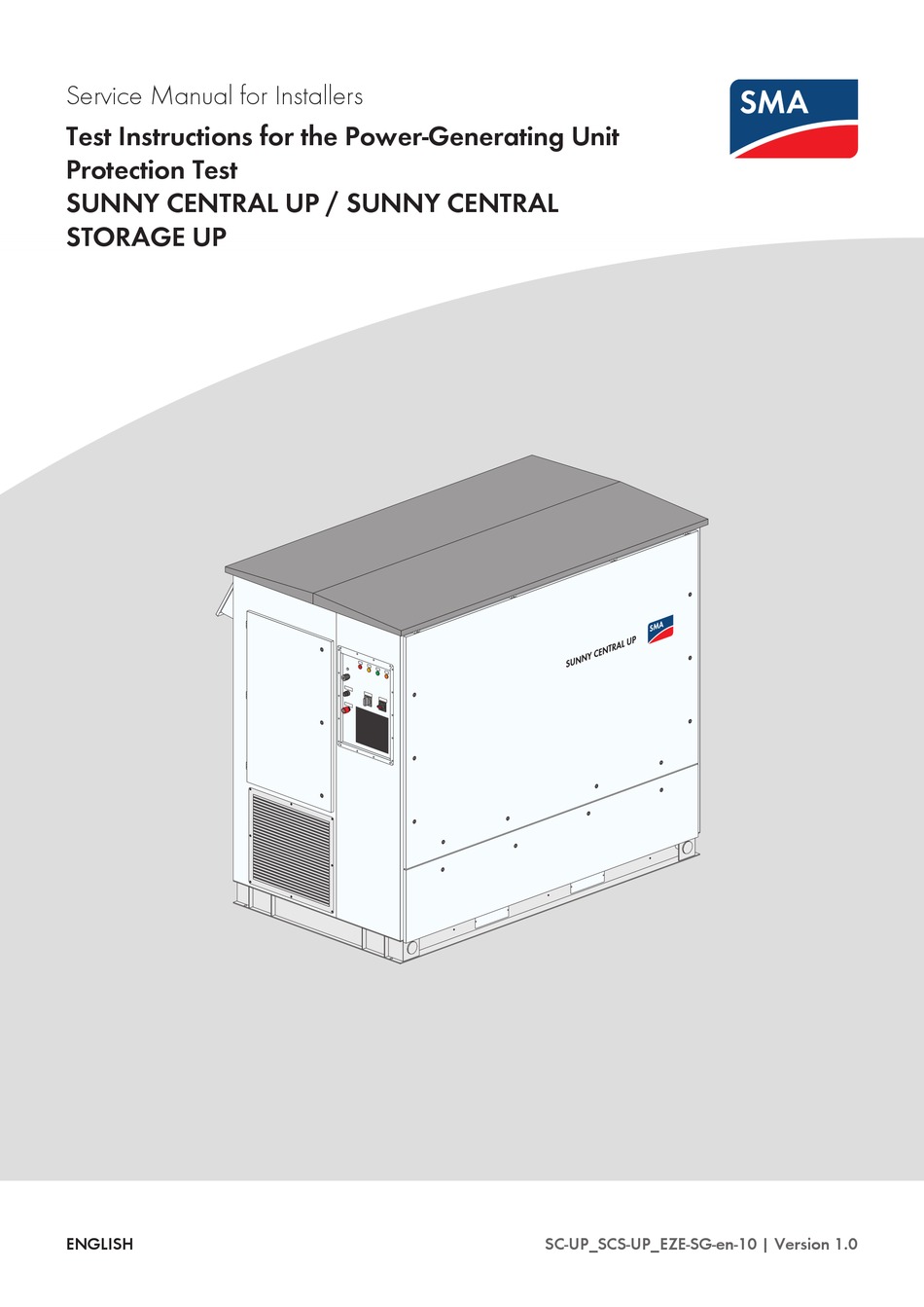 SMA SUNNY CENTRAL UP SERVICE MANUAL Pdf Download | ManualsLib
