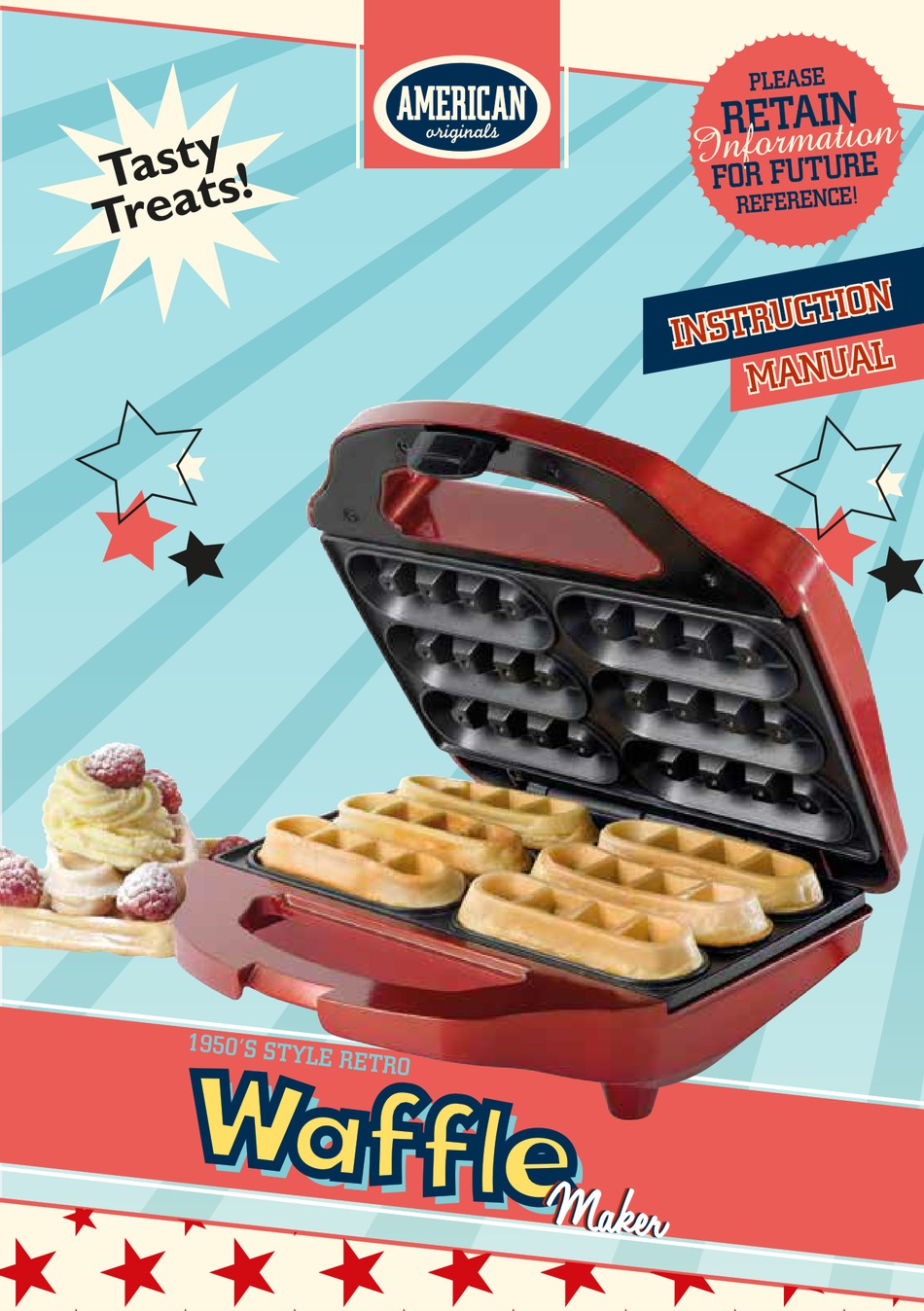 american originals waffle maker