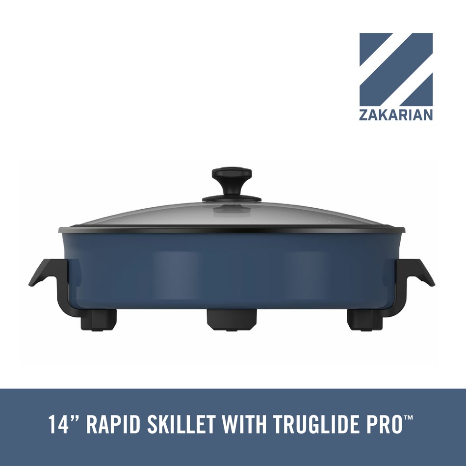 zakarian 14 rapid skillet