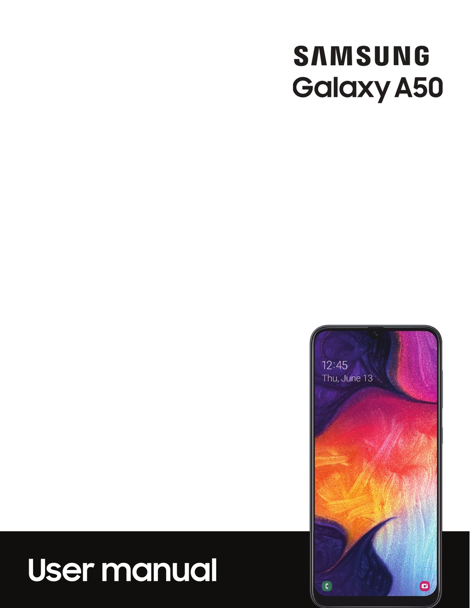 Samsung Galaxy A50 Instructions