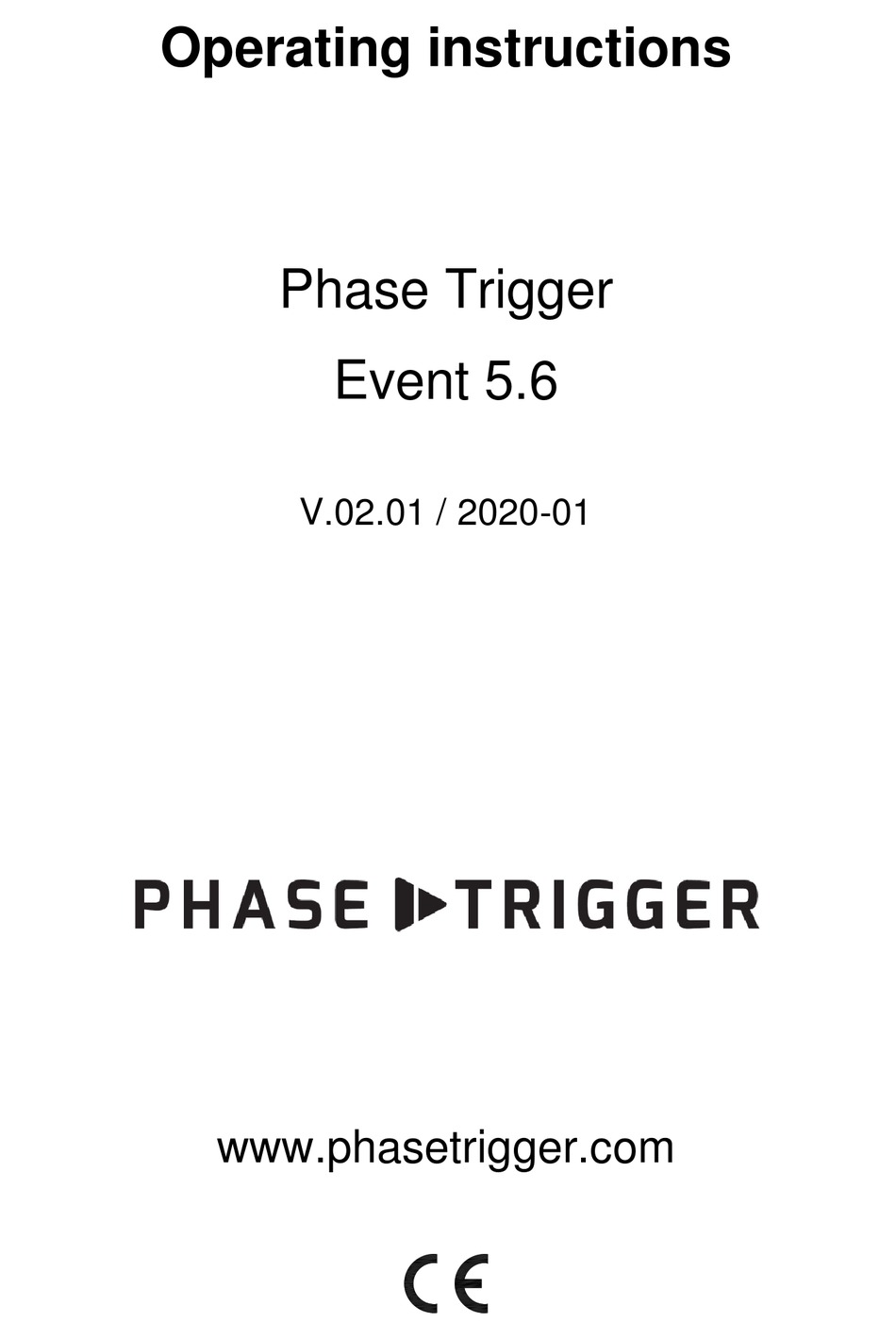 phase-trigger-event-5-6-operating-instructions-manual-pdf-download