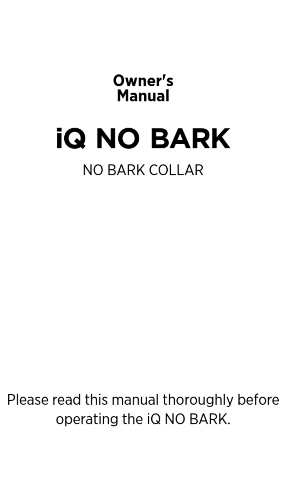 dogtra iq plus manual