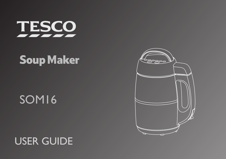 Tesco soup outlet maker