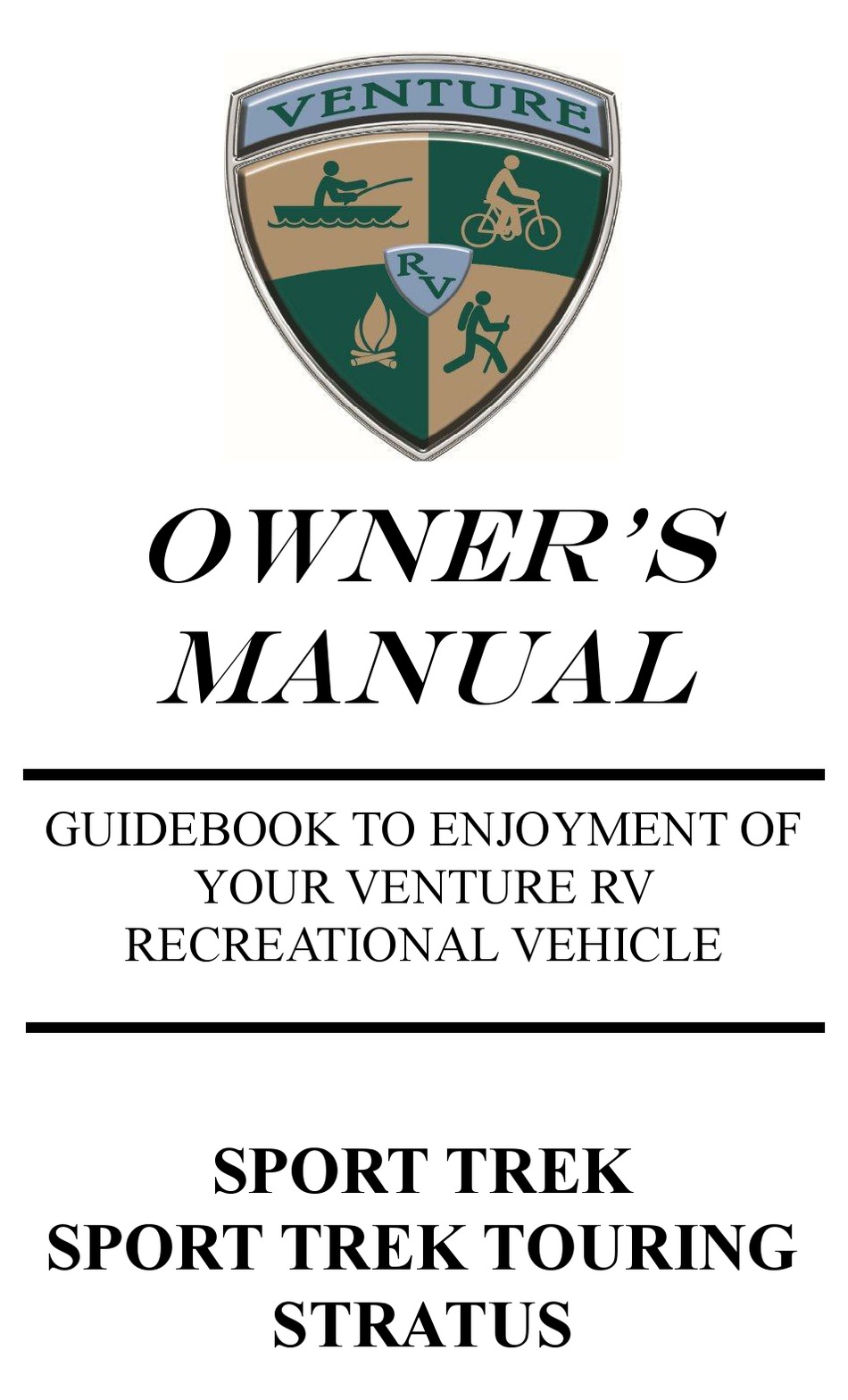 VENTURE SPORT TREK OWNER'S MANUAL Pdf Download | ManualsLib