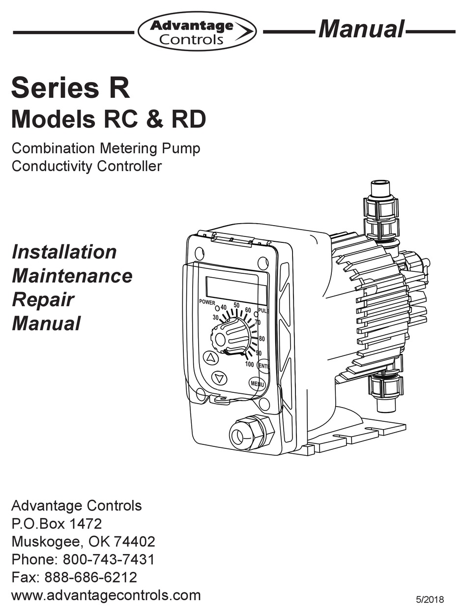 ADVANTAGE CONTROLS MICROTRON R SERIES MANUAL Pdf Download ManualsLib