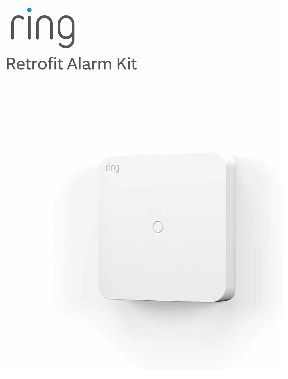 RING RETROFIT ALARM KIT MANUAL Pdf Download ManualsLib