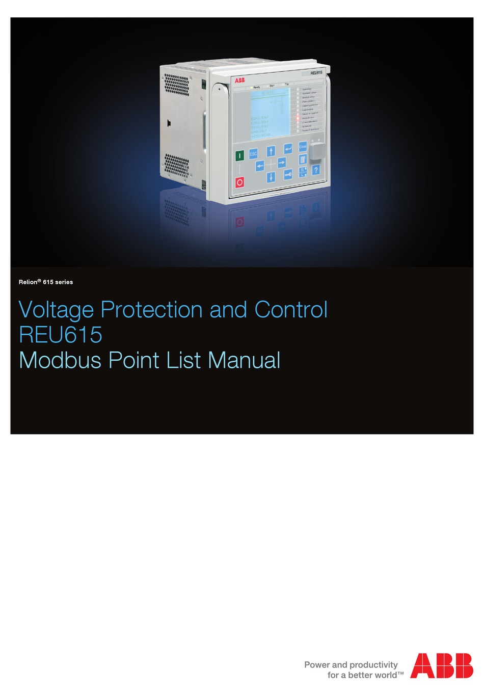 ABB RELION 615 SERIES MANUAL Pdf Download | ManualsLib