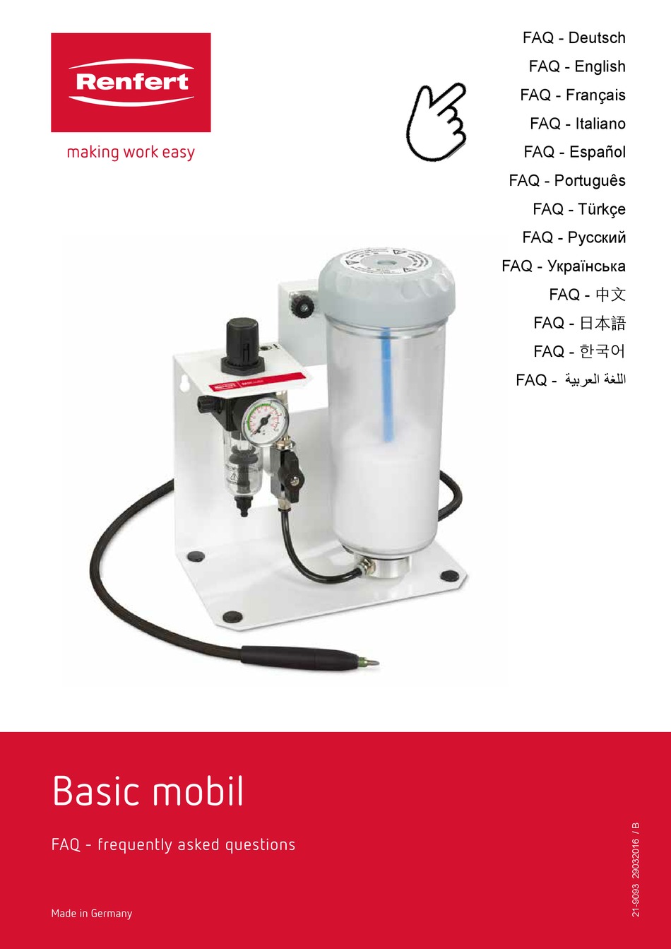 RENFERT BASIC MOBIL FAQ Pdf Download ManualsLib