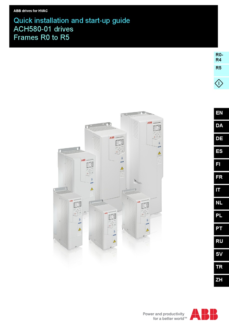 ABB ACH580-01 QUICK INSTALLATION AND START-UP MANUAL Pdf Download