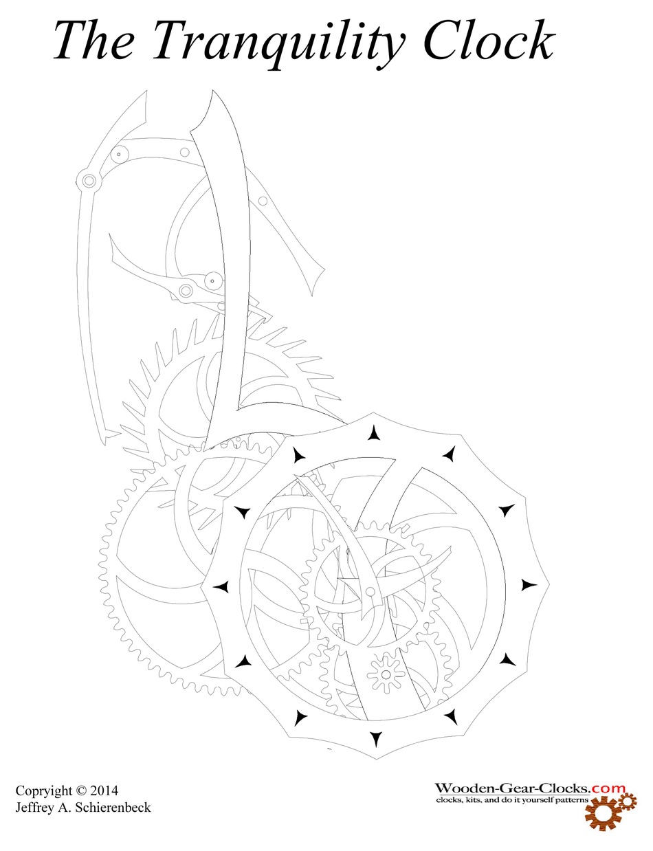 WOODENGEARCLOCKS THE TRANQUILITY CLOCK MANUAL Pdf Download ManualsLib