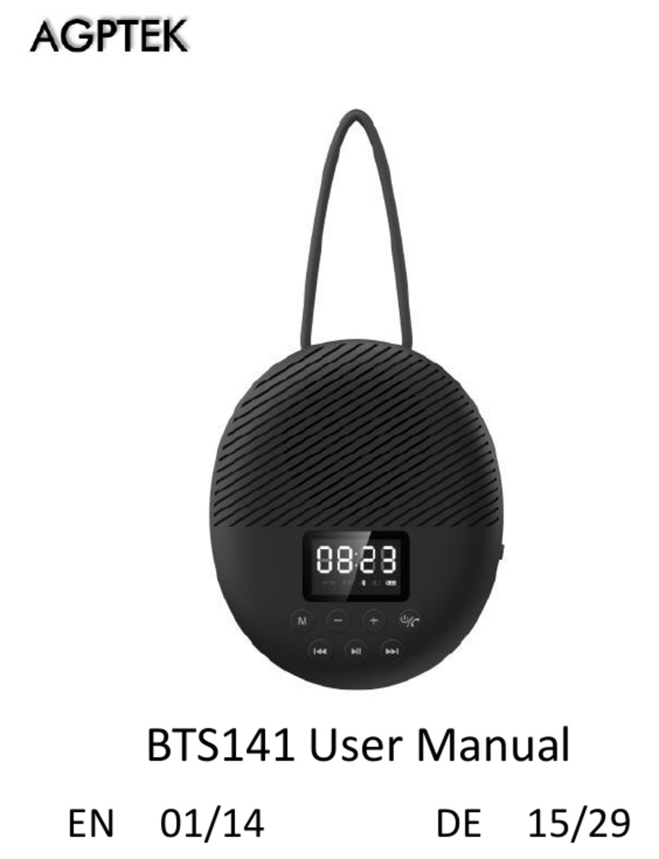 AGPTEK BTS141 USER MANUAL Pdf Download | ManualsLib