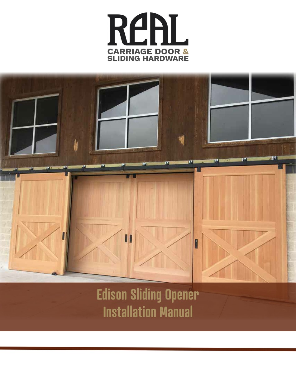 Edison Automatic Sliding Barn Door Opener