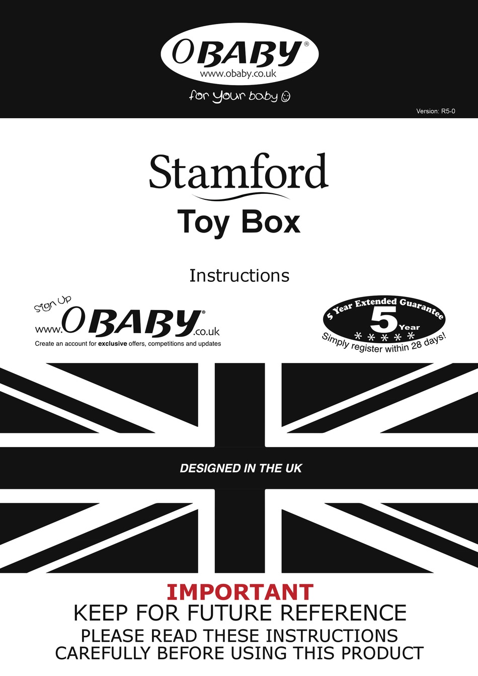 obaby toy box