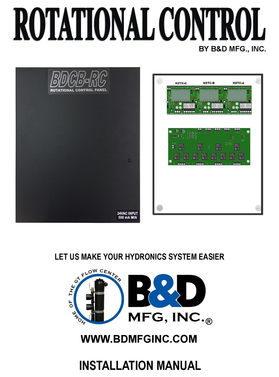 B&D BDCB-RC INSTALLATION MANUAL Pdf Download | ManualsLib