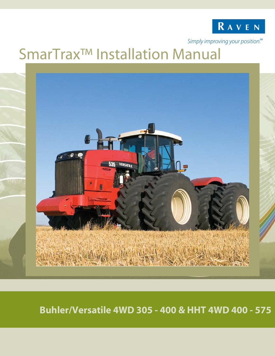 RAVEN SMARTRAX INSTALLATION MANUAL Pdf Download ManualsLib