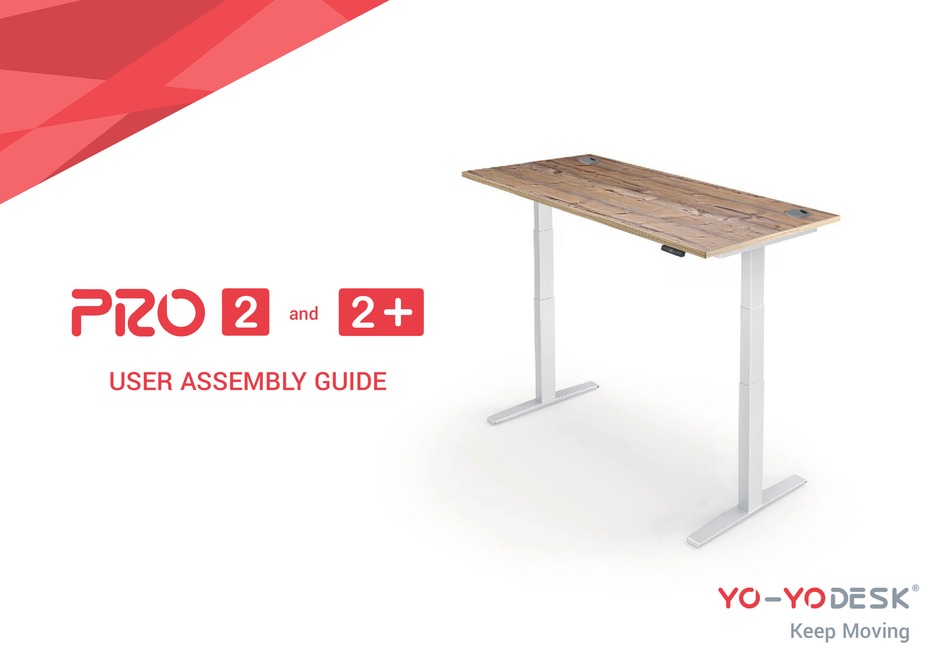 YOYO DESK PRO 2 USER ASSEMBLY MANUAL Pdf Download ManualsLib